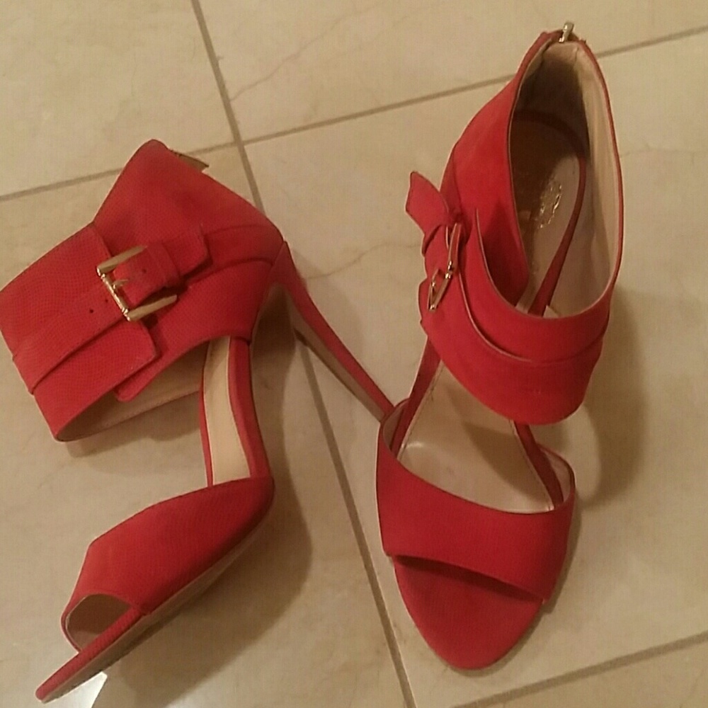 Vince Camuto Hensley Red Heels